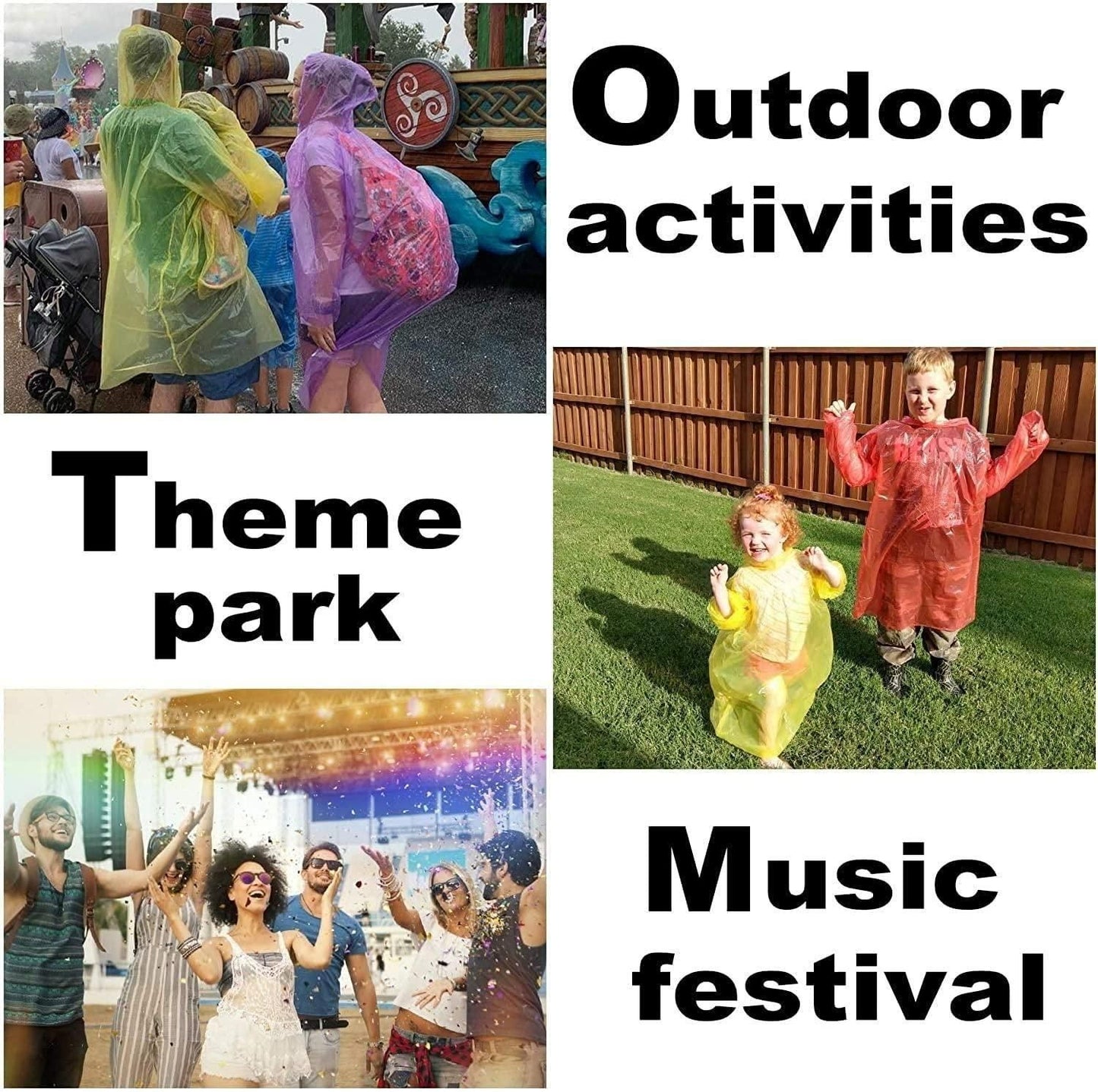 Credit Card Size Reusable Raincoat