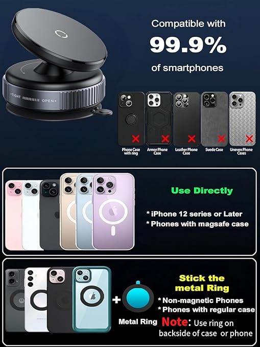 Magnetic Suction Phone Holder