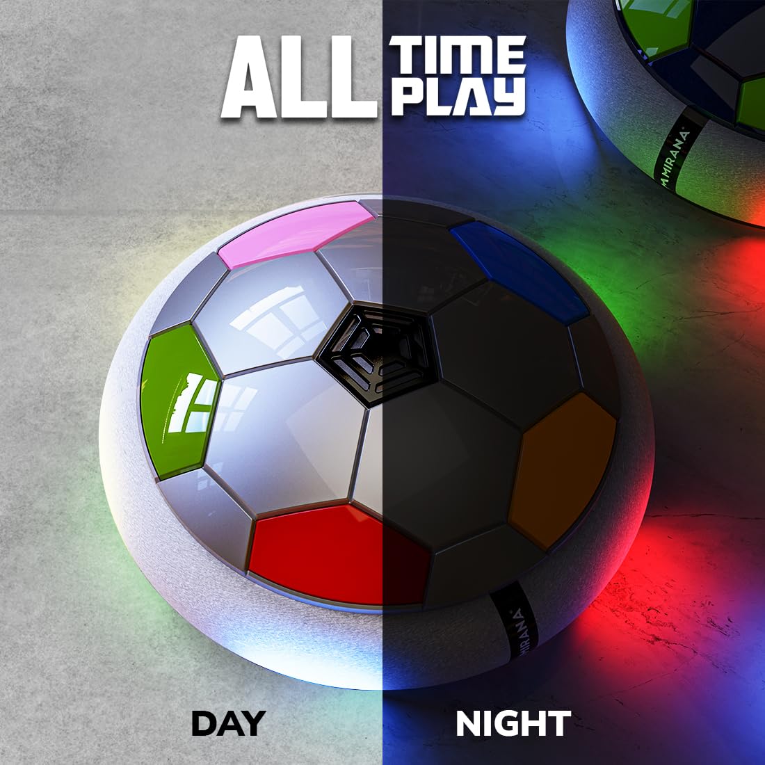 USB rechargeable HOVERBALL™ air soccer ball