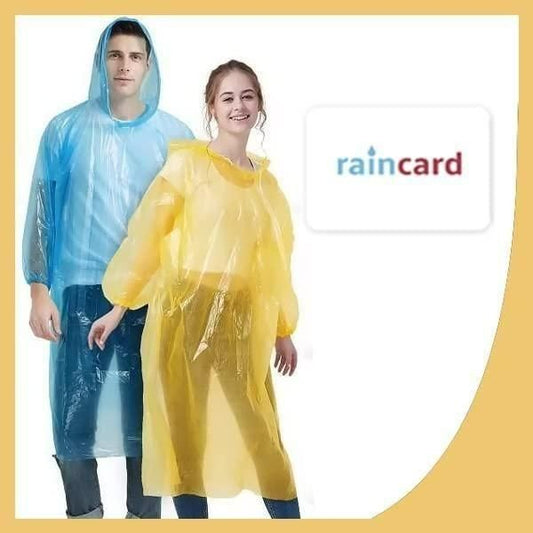 Credit Card Size Reusable Raincoat