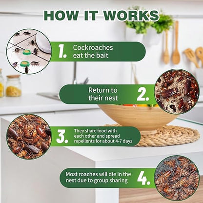 Cockroach Killer Gel (Pack of 12pc) BUY 1 GET 1 OFFER