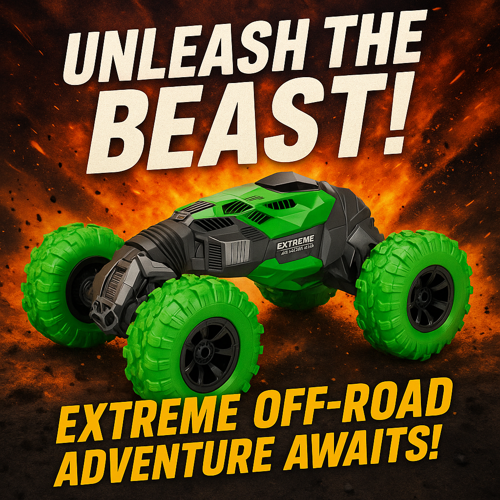 MOKA Trailblaster - a 360° spinning and reversible RC cruiser